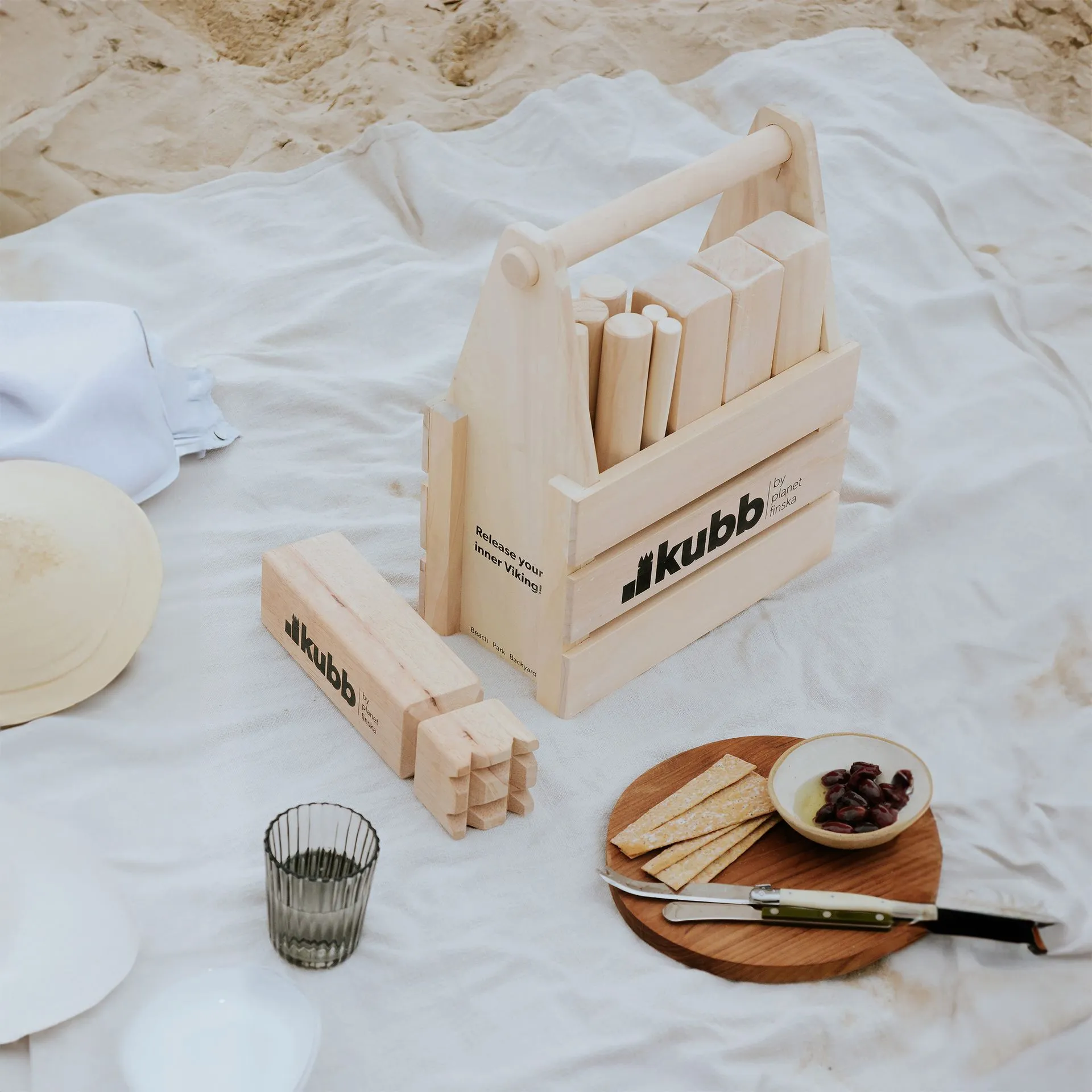 Kubb in Crate